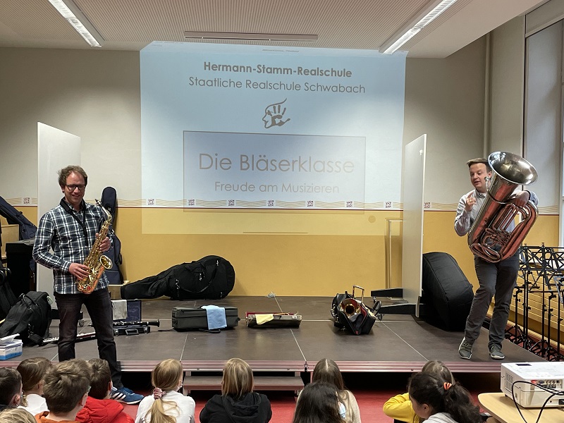 22 04 26 Vorstellung Blaeserklasse